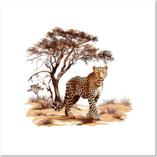 Leopard Design Posters and Art